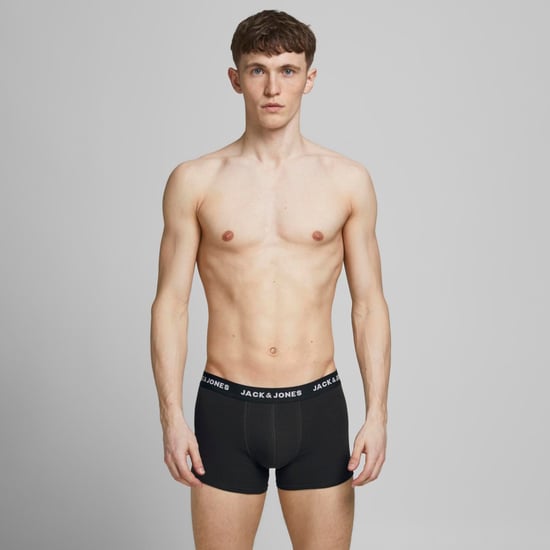 Herren-Boxershorts 12er-Pack Jacsolid der Marke Jack & Jones.  Marke: Jack & JonesModellname: 12er-Pack JacsolidKategorie: Herren-BoxershortsMaterialien: Baumwolle, ElasthanFarben: schwarz, blau, grau, weiß - Image 4