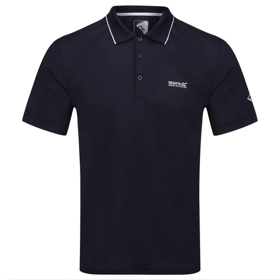 Regatta Herren Maverick V Active Polo-Shirt (Navy) - Image 1