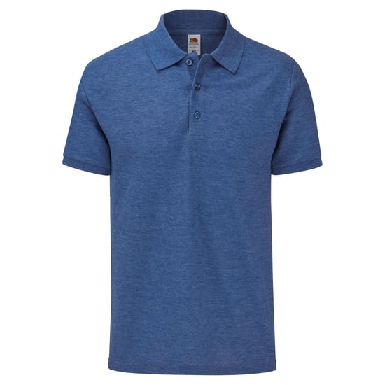 Fruit of the Loom - Poloshirt für Herren (Königsblau meliert) - Image 1