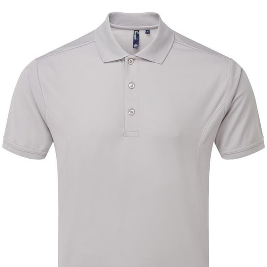 Premier - Poloshirt für Herren (Silber) - Image 2