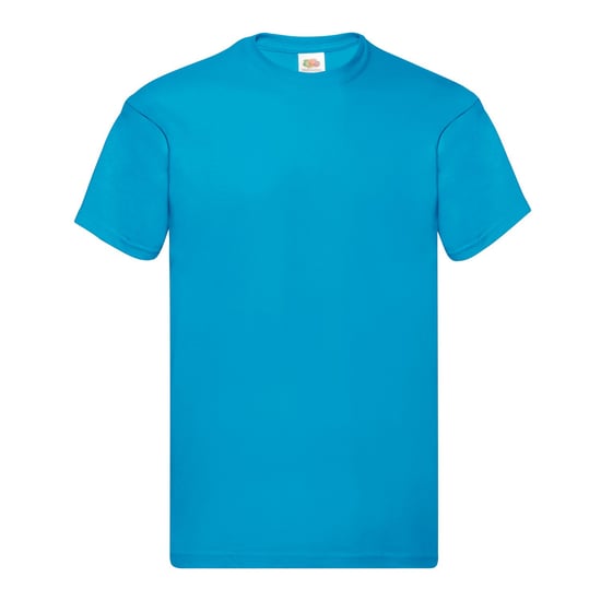 Fruit of the Loom - "Original" T-Shirt für Herren/Damen Unisex (Azure Blau) - Image 1