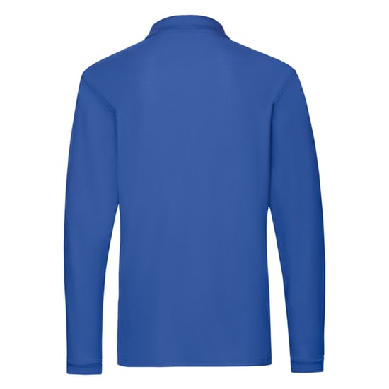 Fruit of the Loom - "Premium" Poloshirt für Herren Langärmlig (Königsblau) - Image 2