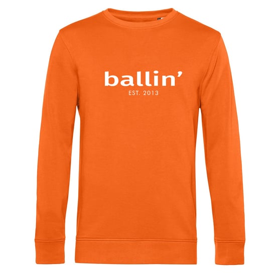 Basic Sweater von Ballin Est. 2013 in der farbe Orange und in größe S. - Image 1