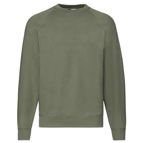 Fruit of the Loom - "Classic" Sweatshirt für Herren/Damen Unisex Raglanärmel (Klassisch Olivgrün) - Image 1