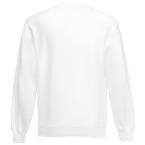 Fruit of the Loom - "Classic" Sweatshirt Eingesetzt für Herren/Damen Unisex (Weiß) - Image 2