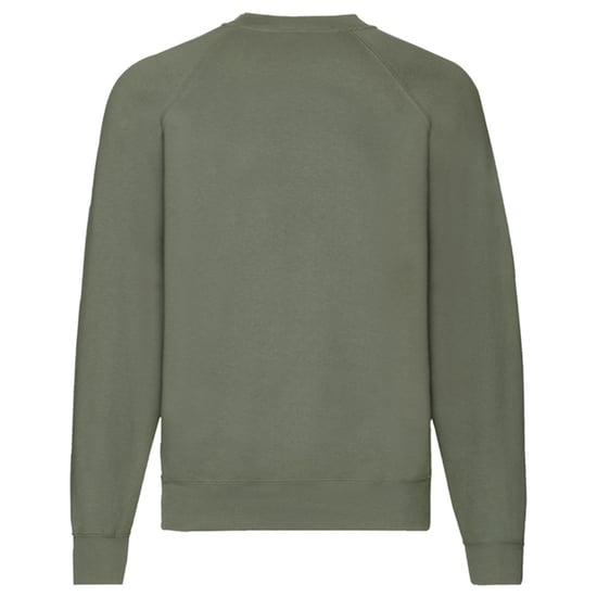 Fruit of the Loom - "Classic" Sweatshirt für Herren/Damen Unisex Raglanärmel (Klassisch Olivgrün) - Image 2
