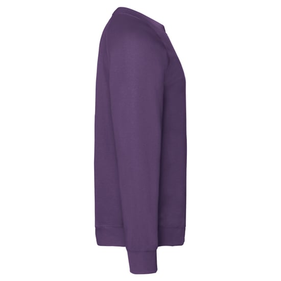Fruit of the Loom - "Classic" Sweatshirt für Herren/Damen Unisex Raglanärmel (Violett) - Image 3