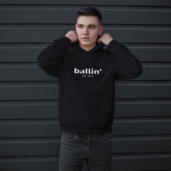 Basic Hoodie von Ballin Est. 2013 in der farbe Schwarz und in größe XXL. - Image 4