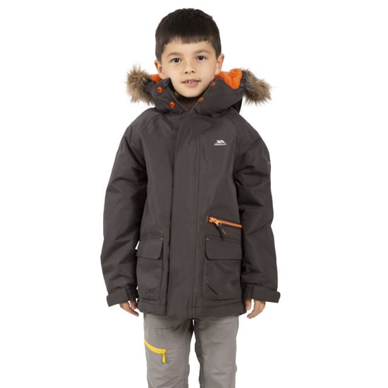 Trespass Childrens/Kids Upbeat Parka (Dunkelgrau) - Image 3