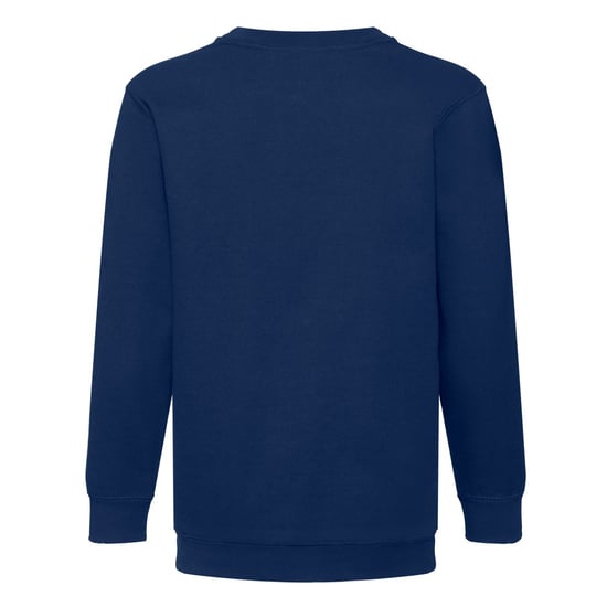 Fruit of the Loom - "Classic" Sweatshirt für Kinder angesetzte Ärmel (Marineblau) - Image 2