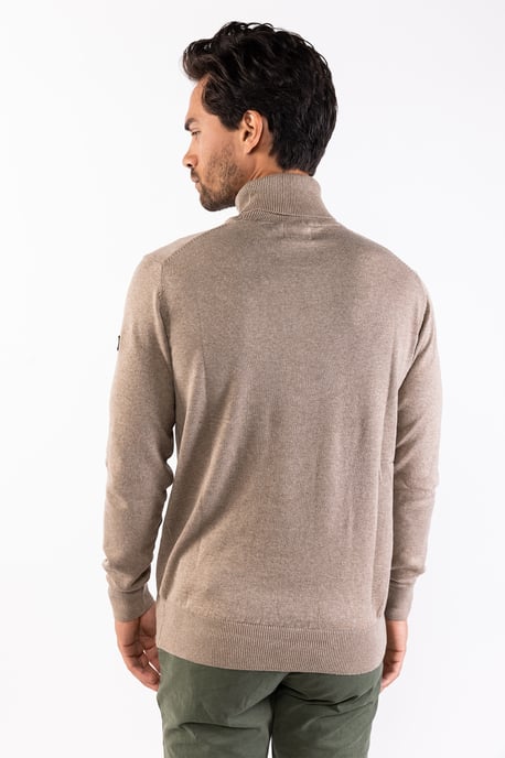 Herren-Pullover der Marke Presly & Sun. Der Pullover von Presly & Sun ist aus Bio-Baumwolle hergestellt und hat eine normale Passform. Die weiche Baumwolle sorgt für hohen Tragekomfort. Marke: Presly & SunModellname: Keith Turtle Neck Pullover Kategorie: - Image 3