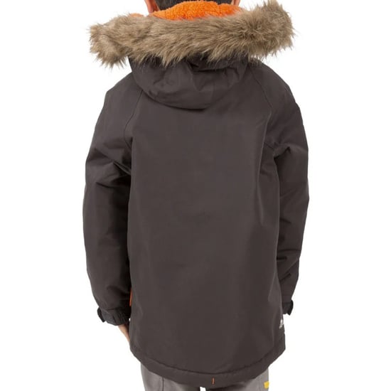Trespass Childrens/Kids Upbeat Parka (Dunkelgrau) - Image 4
