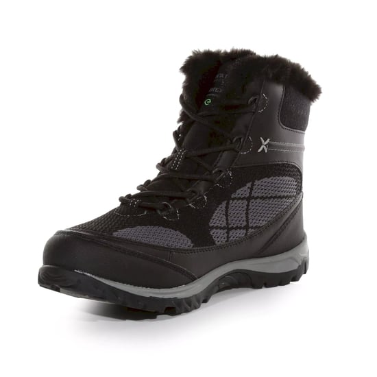 Regatta - Damen Wanderstiefel "Hawthorn Evo" (Schwarz/Granitgrau) - Image 3