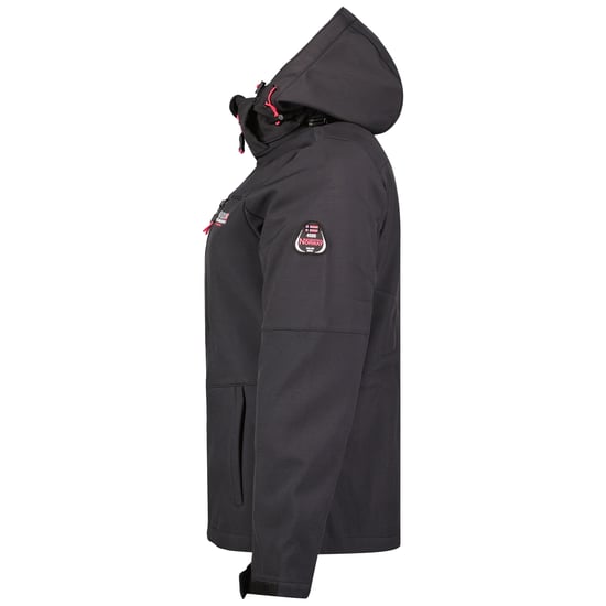 Geografische Norwegen-Jacke für Damen. Die Jacke ist aus hochwertigem Polyester und Elastan gefertigt und hat ein warmes Innenfutter.  Marke: Geographical NorwayModellname: Softshell Jacket TimmexKategorie: Softshelljacke DamenMaterialien: Polyester und E - Image 4