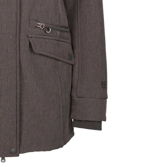 Trespass - "Anza" Softshelljacke für Damen (Dunkelgrau Marl) - Image 4