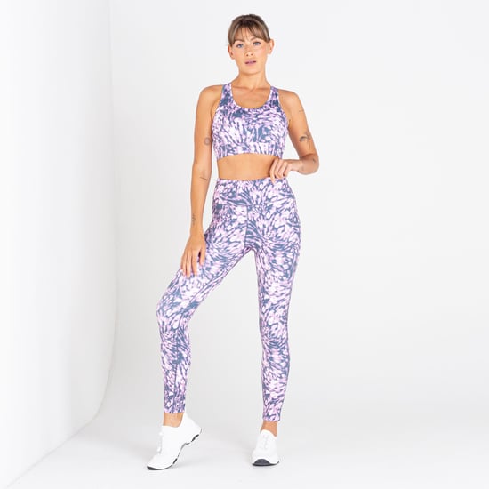 Dare 2B Womens/Ladies Mantra Gedruckter Recycelter Sport-BH (Staubiges Lavendel) - Image 3