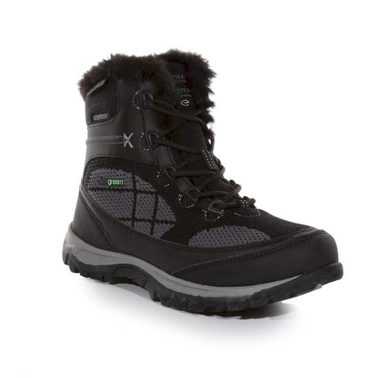 Regatta - Damen Wanderstiefel "Hawthorn Evo" (Schwarz/Granitgrau) - Image 4