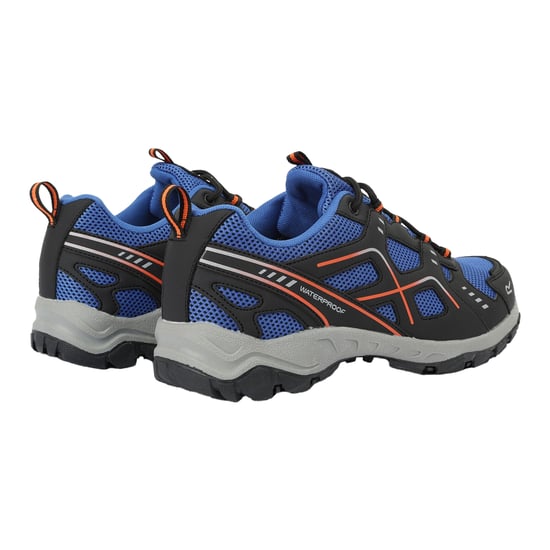 Regatta - Herren Wanderschuhe "Vendeavour", Wasserfest (Königsblau/Schwarz/Orange) - Image 2