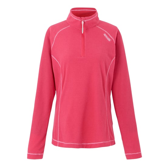 Regatta Great Outdoors Damen Fleece-Top Montes mit 1/4-Reißverschluss (Pop/Himbeerrot) - Image 1