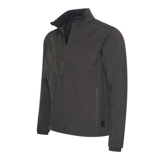 Softshell Zip Jacket Black von Cappuccino Italia in der farbe Schwarz und in größe XXL. - Image 3