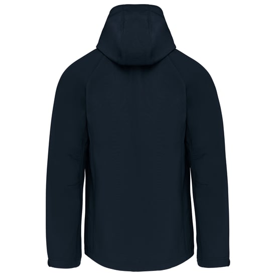 Softshell Hooded Jas von Ballin Est. 2013 in der farbe Blau und in größe M. - Image 2