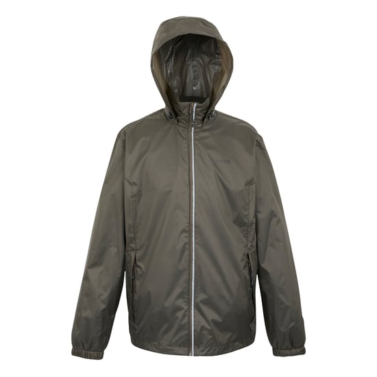 Regatta Herren Regenjacke Lyle IV, leicht, wasserfest (Grün) - Image 1