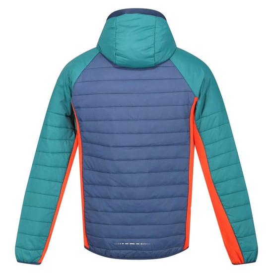 Regatta - "Trutton" Softshelljacke mit Kapuze für Herren (Admiral B/Pazifikgrün) - Image 2