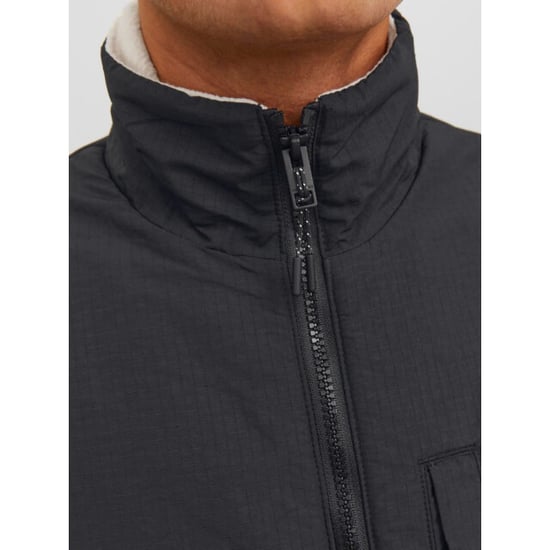 Jack & Jones Marvin Fleece Jacket  Beige - Image 3