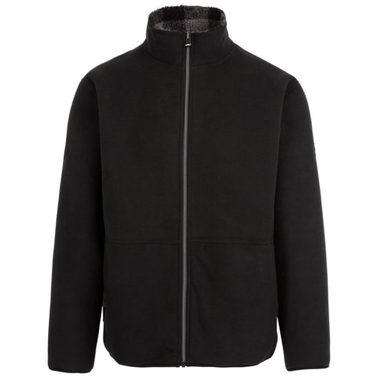 Trespass Herren Tatsfield Fleece Jacke (Schwarz) - Image 1