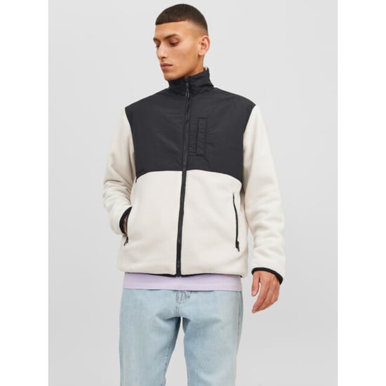 Jack & Jones Marvin Fleece Jacket  Beige - Image 4