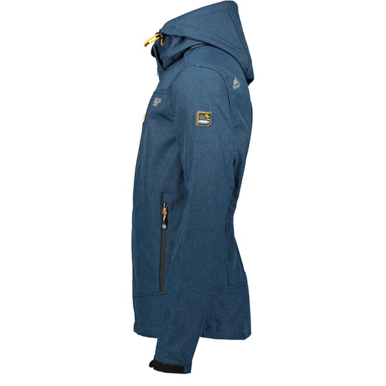 Geografische Norwegen-Jacke für Herren. Die Jacke ist aus hochwertigem Polyester gefertigt und hat ein warmes Innenfutter.  Marke: Geographical NorwayModellname: Softshell Jacke TorefactKategorie: Softshell Jacke HerrenMaterialien: PolyesterFarbe: blau - Image 4