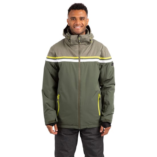 Trespass Mens Dexy Skijacke (Efeu) - Image 3