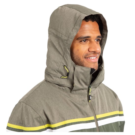 Trespass Mens Dexy Skijacke (Efeu) - Image 4