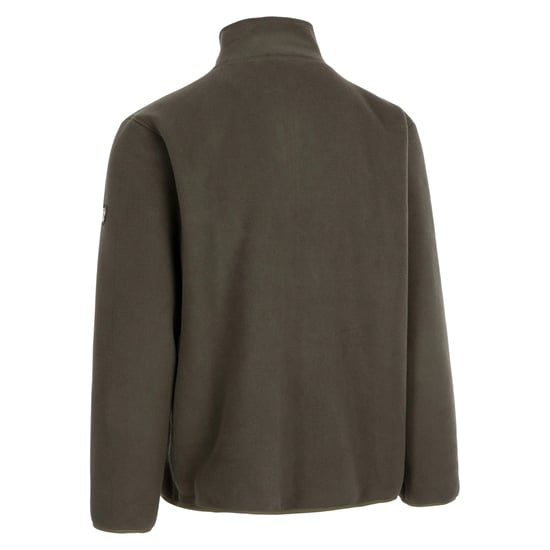 Trespass - "Corsham" Fleece-Oberteil mit halbem Reißverschluss für Herren (Dunkelrot) - Image 2
