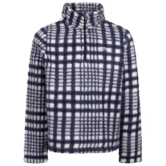 Trespass - "Booker" Fleece-Oberteil mit halbem Reißverschluss für Kinder (Marineblau) - Image 1
