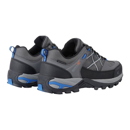 Regatta - Herren Wanderschuhe "Samaris III" (Stahlfarben/Dunkelblau) - Image 2