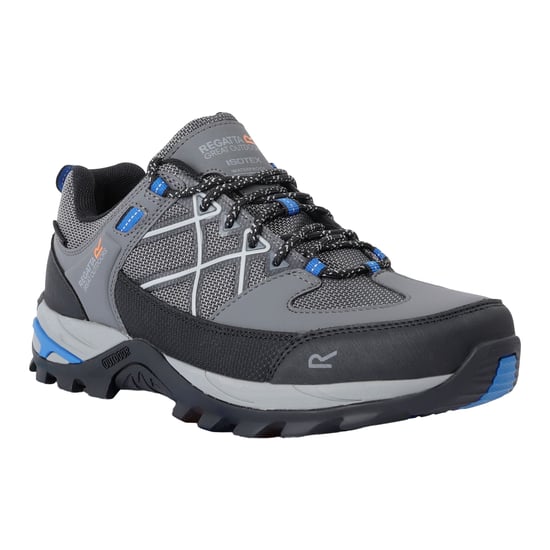 Regatta - Herren Wanderschuhe "Samaris III" (Stahlfarben/Dunkelblau) - Image 3