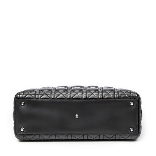 Large Lady Dior Zip Schultertasche - Image 6