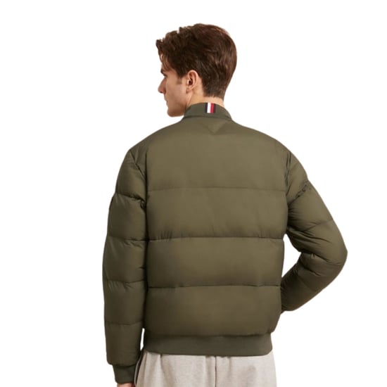 Tommy Hilfiger Grüne High Loft Bomberjacke - Image 3