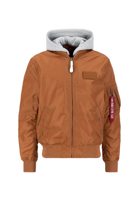 MA-1 TT Hood Light Bomber Jacket - Image 1
