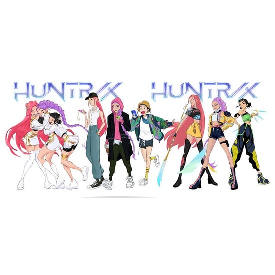 K-Pop Demon Hunters - "Huntrix" Kaffeebecher (Bunt) - Image 2