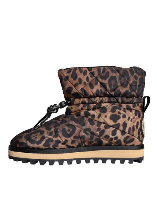 Gesteppten Stiefeletten im Leopardenmuster - Image 6