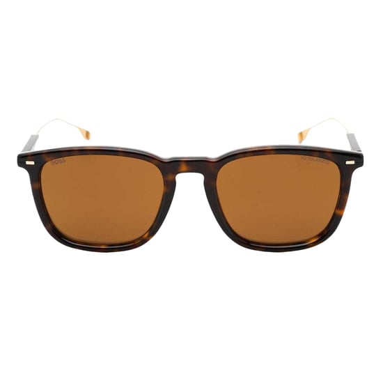 Hugo Boss - Rechteckig-Sonnenbrille für Herren, Metall (Havannabraun) - Image 1