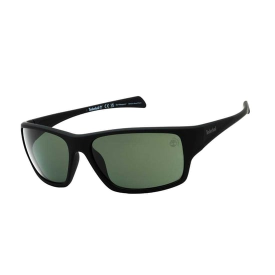 Timberland - Polarisiert-Sonnenbrille für Herren, Matt (Schwarz/Grün) - Image 2