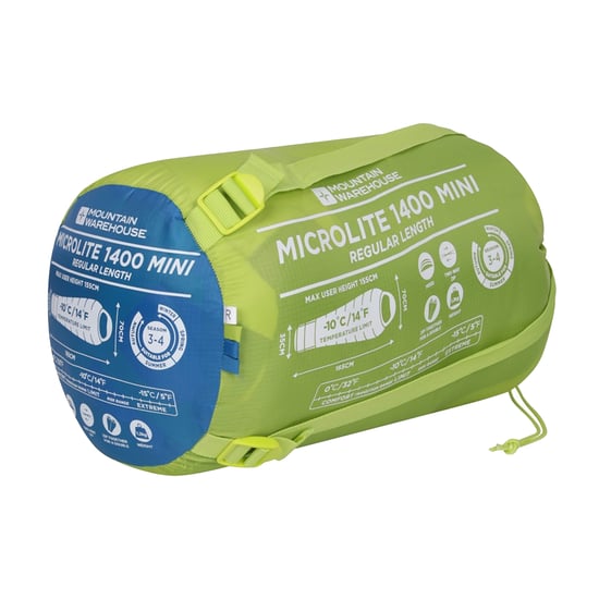 Mountain Warehouse - "Microlite 1400" Schlafsack (Kobalt) - Image 4
