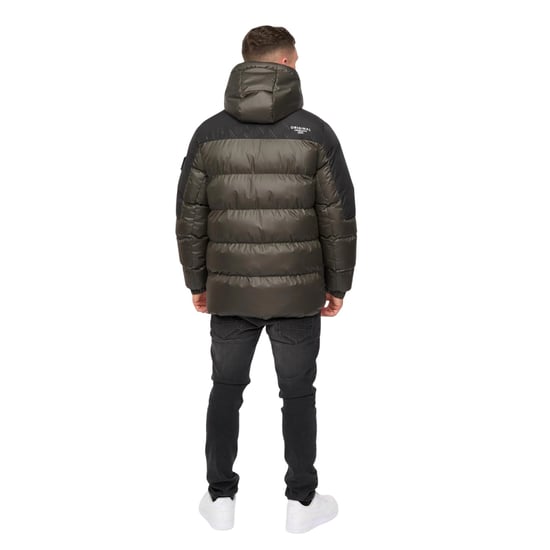 Crosshatch - "Camptor" Jacke Verkleidet für Herren (Oliv) - Image 2