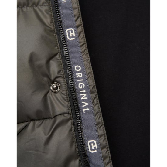 Crosshatch - "Camptor" Jacke Verkleidet für Herren (Oliv) - Image 5