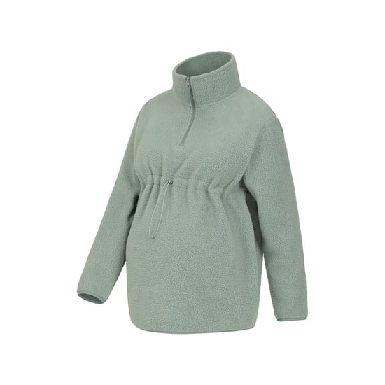Mountain Warehouse - "Cosy" Fleece-Oberteil mit halbem Reißverschluss für Damen (Khakigrün) - Image 4