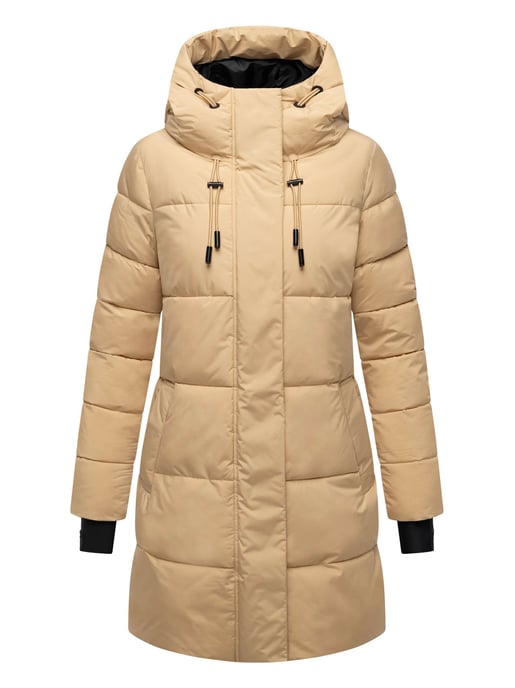 Marikoo Damen Winter-Steppjacke mit Kapuze & Fleecefutter – Kaituu - Image 2