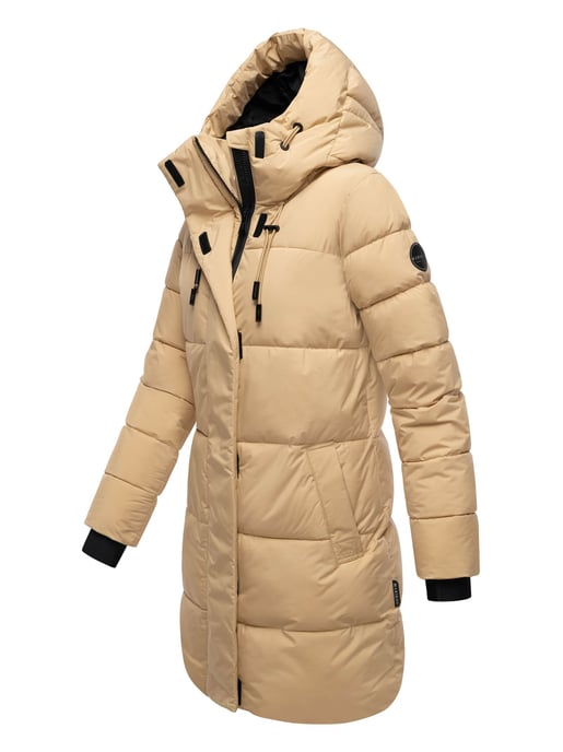 Marikoo Damen Winter-Steppjacke mit Kapuze & Fleecefutter – Kaituu - Image 3